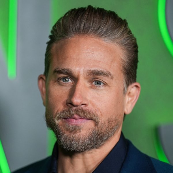 Charlie Hunnam’s Hair: Swept Back Hair With Volume